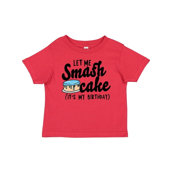 Inktastic Let Me Smash Cake Its My Birthday Boys Baby T-Shirt