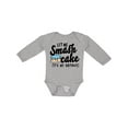 thumbnail image 1 of Inktastic Let Me Smash Cake Its My Birthday Boys Long Sleeve Baby Bodysuit, 1 of 5