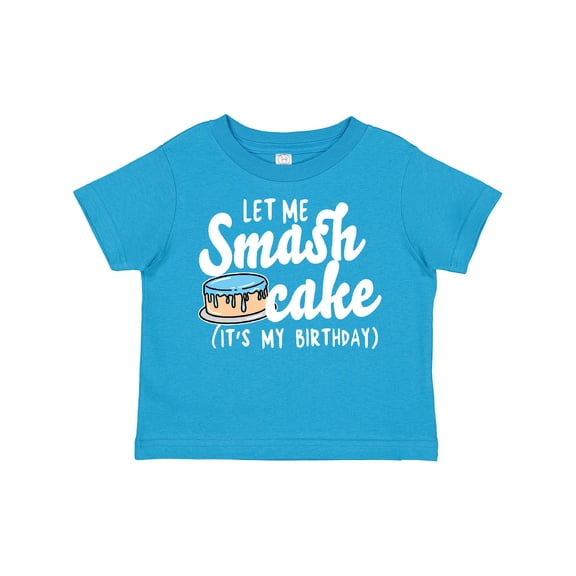 Inktastic Let Me Smash Cake Its My Birthday Boys Toddler T-Shirt