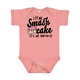 thumbnail image 1 of Inktastic Let Me Smash Cake Its My Birthday Girls Baby Bodysuit, 1 of 5