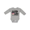 thumbnail image 1 of Inktastic Let Me Smash Cake Its My Birthday Girls Long Sleeve Baby Bodysuit, 1 of 5