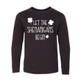 thumbnail image 1 of Inktastic Let The Shenanigans Begin Long Sleeve Youth T-Shirt, 1 of 5
