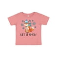 thumbnail image 1 of Inktastic Let it Snow Cute Orange Fox in Hat and Scarf Boys or Girls Baby T-Shirt, 1 of 5