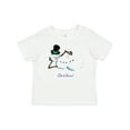 thumbnail image 1 of Inktastic Let it Snow Sassy Snowman in Top Hat Boys or Girls Baby T-Shirt, 1 of 5