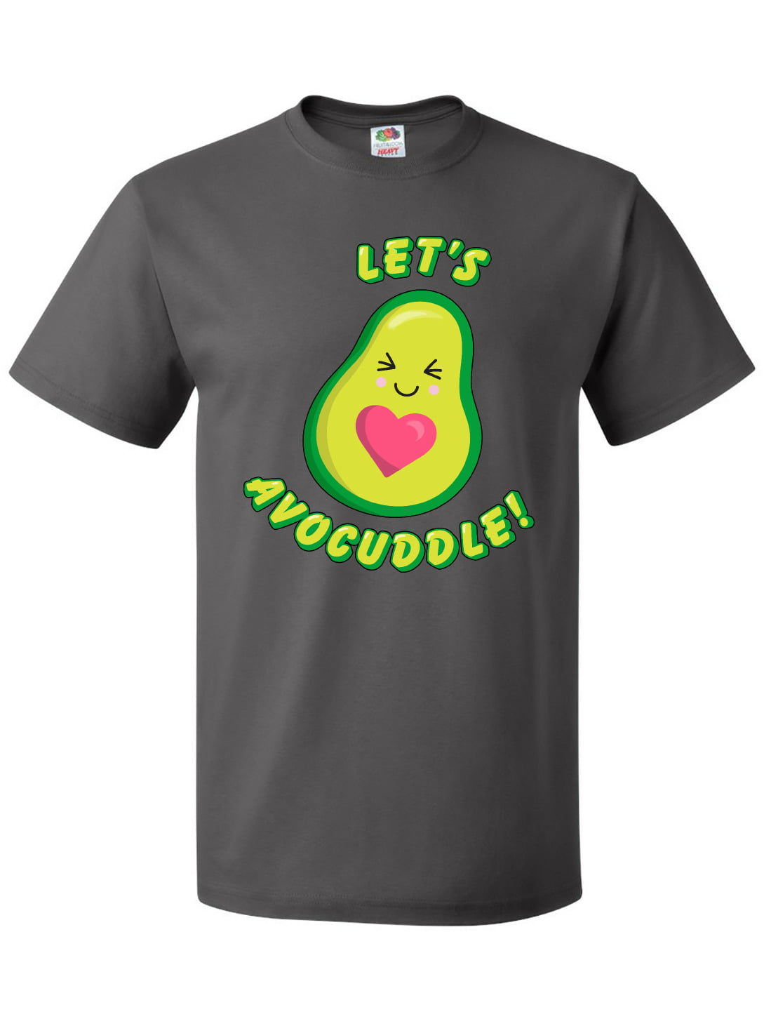 Inktastic Let's Avocuddle Cute Avocado with Heart T-Shirt - Walmart.com