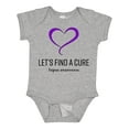 thumbnail image 1 of Inktastic Let's Find a Cure Lupus Awareness Boys or Girls Baby Bodysuit, 1 of 5