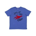 thumbnail image 1 of Inktastic Let's Get Cray Cray Cute Red Crayfish Youth T-Shirt, 1 of 5