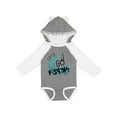 thumbnail image 1 of Inktastic Let's Go Fishing Boys or Girls Long Sleeve Baby Bodysuit, 1 of 5
