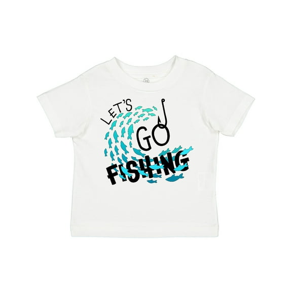 Inktastic Let's Go Fishing Boys or Girls Toddler T-Shirt