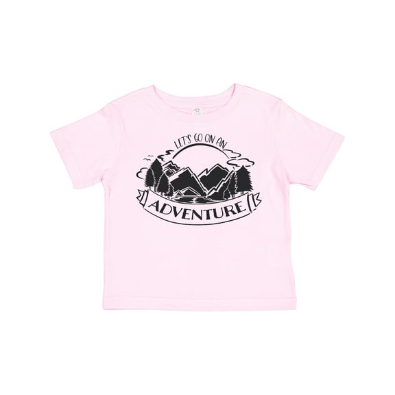 Inktastic Let's Go on an Adventure Mountains Boys or Girls Toddler T-Shirt