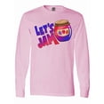 thumbnail image 1 of Inktastic Let's Jam Long Sleeve T-Shirt, 1 of 5