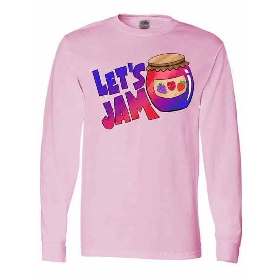 Inktastic Let's Jam Long Sleeve T-Shirt