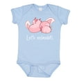 thumbnail image 1 of Inktastic Let's Relaxolotl with Cute Sleeping Axolotls Boys or Girls Baby Bodysuit, 1 of 5