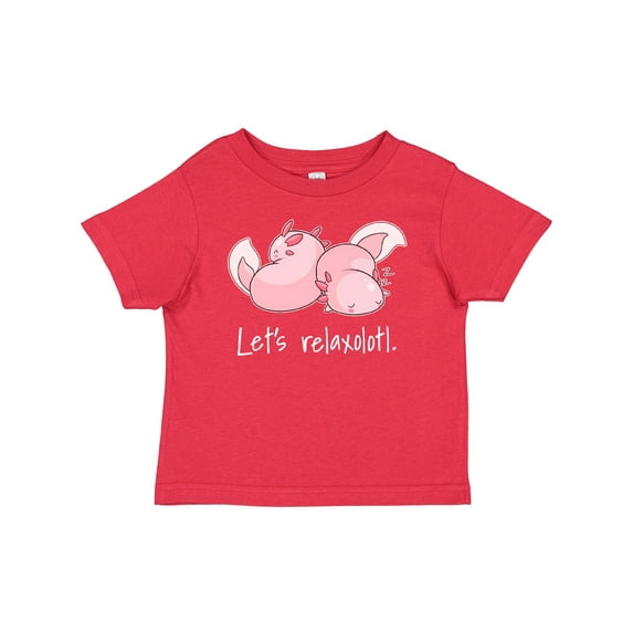 Inktastic Let's Relaxolotl with Cute Sleeping Axolotls Boys or Girls Baby T-Shirt