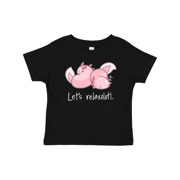 Inktastic Let's Relaxolotl with Cute Sleeping Axolotls Boys or Girls Baby T-Shirt