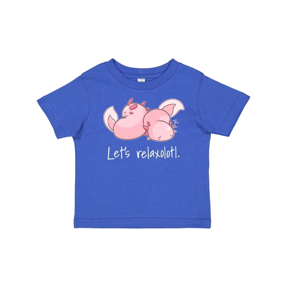 Inktastic Let's Relaxolotl with Cute Sleeping Axolotls Boys or Girls Baby T-Shirt
