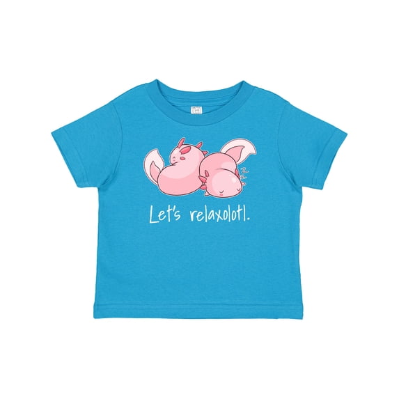 Inktastic Let's Relaxolotl with Cute Sleeping Axolotls Boys or Girls Baby T-Shirt