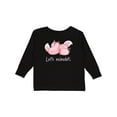 thumbnail image 1 of Inktastic Let's Relaxolotl with Cute Sleeping Axolotls Boys or Girls Long Sleeve Toddler T-Shirt, 1 of 5