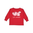 thumbnail image 1 of Inktastic Let's Relaxolotl with Cute Sleeping Axolotls Boys or Girls Long Sleeve Toddler T-Shirt, 1 of 5