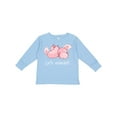 thumbnail image 1 of Inktastic Let's Relaxolotl with Cute Sleeping Axolotls Boys or Girls Long Sleeve Toddler T-Shirt, 1 of 5