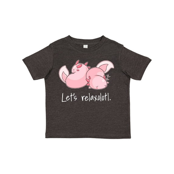Inktastic Let's Relaxolotl with Cute Sleeping Axolotls Boys or Girls Toddler T-Shirt