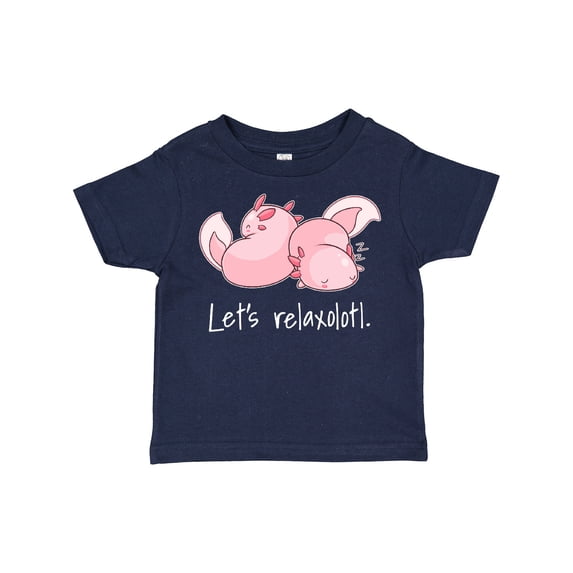 Inktastic Let's Relaxolotl with Cute Sleeping Axolotls Boys or Girls Toddler T-Shirt