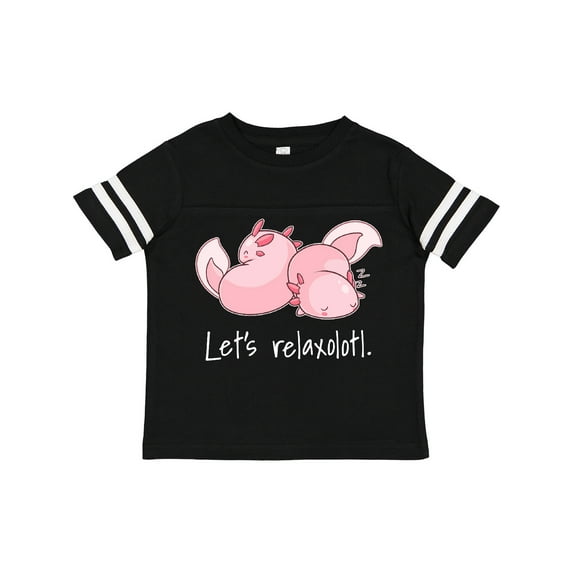 Inktastic Let's Relaxolotl with Cute Sleeping Axolotls Boys or Girls Toddler T-Shirt