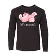thumbnail image 1 of Inktastic Let's Relaxolotl with Cute Sleeping Axolotls Long Sleeve Youth T-Shirt, 1 of 5