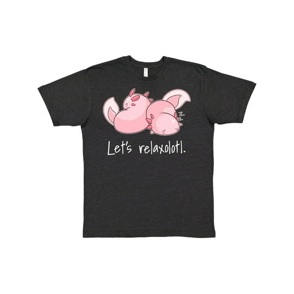 Inktastic Let's Relaxolotl with Cute Sleeping Axolotls T-Shirt