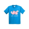 thumbnail image 1 of Inktastic Let's Relaxolotl with Cute Sleeping Axolotls Youth T-Shirt, 1 of 5