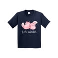 thumbnail image 1 of Inktastic Let's Relaxolotl with Cute Sleeping Axolotls Youth T-Shirt, 1 of 5