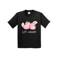 thumbnail image 1 of Inktastic Let's Relaxolotl with Cute Sleeping Axolotls Youth T-Shirt, 1 of 5
