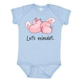 thumbnail image 1 of Inktastic Let's Relaxolotl with Sleeping Axolotls Boys or Girls Baby Bodysuit, 1 of 5