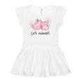thumbnail image 1 of Inktastic Let's Relaxolotl with Sleeping Axolotls Girls Baby Dress, 1 of 5
