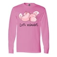 thumbnail image 1 of Inktastic Let's Relaxolotl with Sleeping Axolotls Long Sleeve T-Shirt, 1 of 5