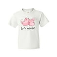 thumbnail image 1 of Inktastic Let's Relaxolotl with Sleeping Axolotls Youth T-Shirt, 1 of 5