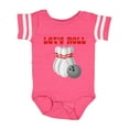 thumbnail image 1 of Inktastic Let's Roll Bowling Boys or Girls Baby Bodysuit, 1 of 5