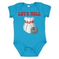 thumbnail image 1 of Inktastic Let's Roll Bowling Boys or Girls Baby Bodysuit, 1 of 5