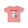 thumbnail image 1 of Inktastic Let's Roll Bowling Boys or Girls Baby T-Shirt, 1 of 5