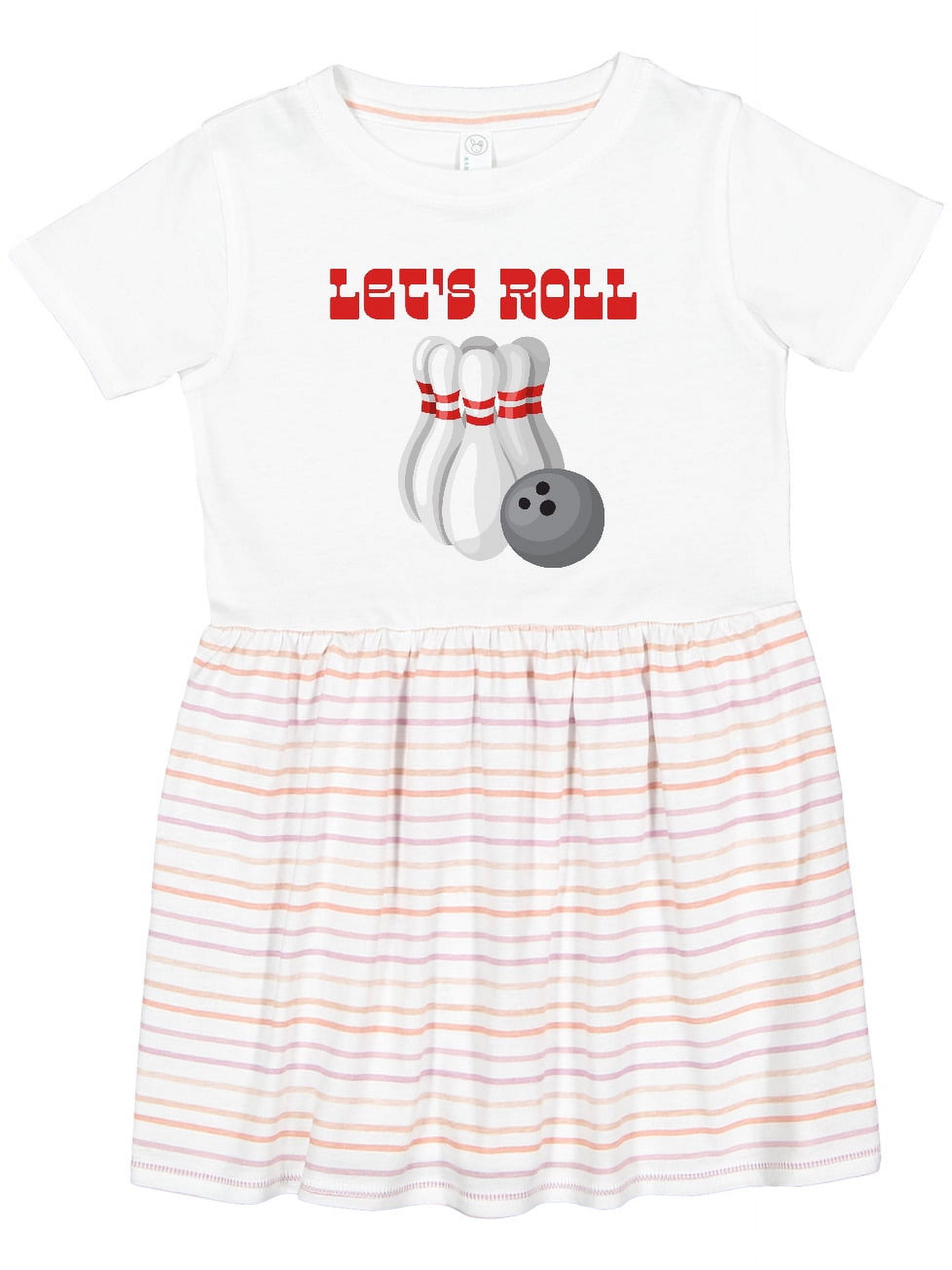 Let's Roll Bowling Themed Baby Bodysuit - Cute Bowling Ball & Pins Onesie For Infants & Newborns