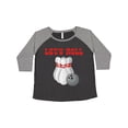 thumbnail image 1 of Inktastic Let's Roll Bowling Women's Plus Size T-Shirt, 1 of 5