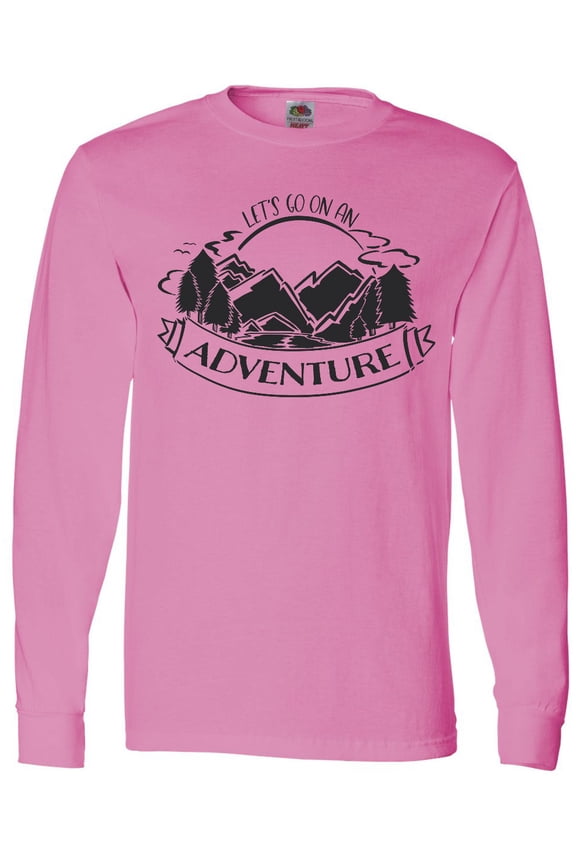 Let's go on an Adventure Mountains Long Sleeve T-Shirt
