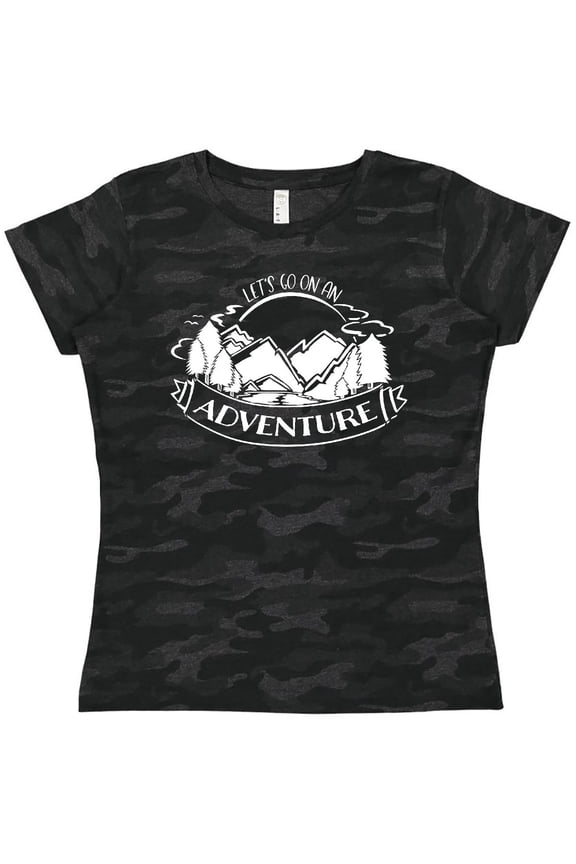 Let's go on an Adventure Mountains Women's T-Shirt