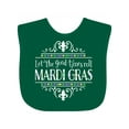 thumbnail image 1 of Inktastic Let the Good Times Roll Mardi Gras Boys or Girls Baby Bib, 1 of 4