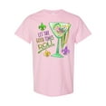 thumbnail image 1 of Inktastic Let the Good Times Roll Mardi Gras Goblet and Beads T-Shirt, 1 of 5