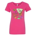 thumbnail image 1 of Inktastic Let the Good Times Roll Mardi Gras Goblet and Beads Women's T-Shirt, 1 of 5