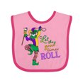 thumbnail image 1 of Inktastic Let the Good Times Roll Mardi Gras Jester Boys or Girls Baby Bib, 1 of 4