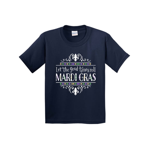 Inktastic Let the Good Times Roll Mardi Gras Youth T-Shirt