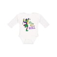 thumbnail image 1 of Inktastic Let the Good Times Roll mardi gras jester Boys or Girls Long Sleeve Baby Bodysuit, 1 of 5