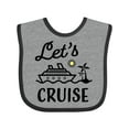 thumbnail image 1 of Inktastic Lets Cruise Boys or Girls Baby Bib, 1 of 4